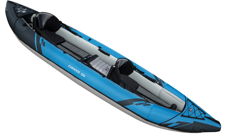 Aquaglide Chinook 120 Inflatable Tandem Kayak Blue