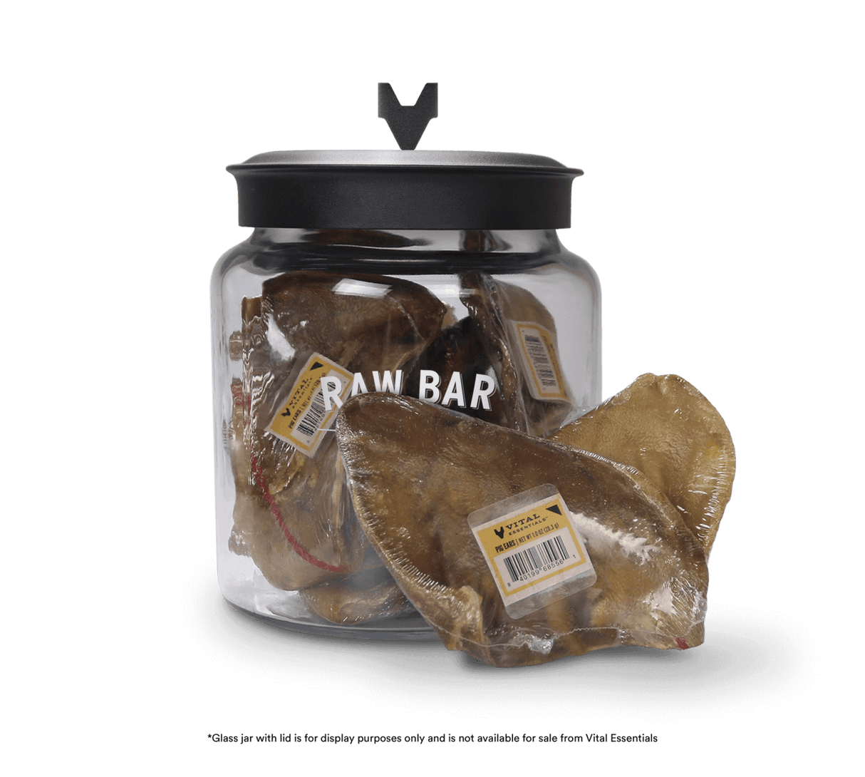 Vital Essentials Freeze Dried Raw Bar Pig Ears - 1ct. Single