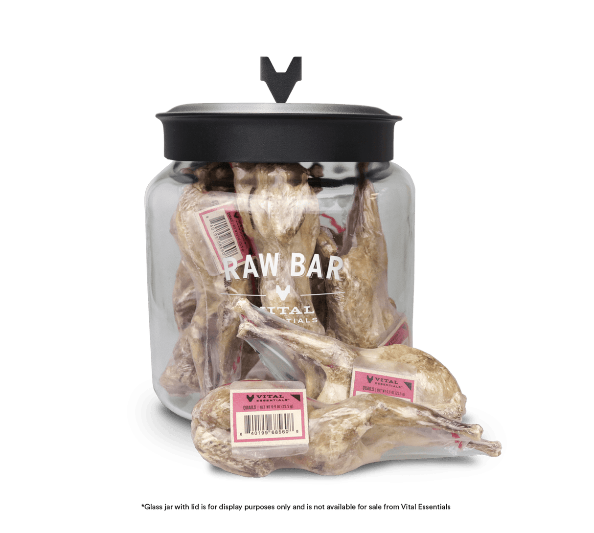 Vital Essentials Freeze Dried Raw Bar Whole Quail - 1ct. Single