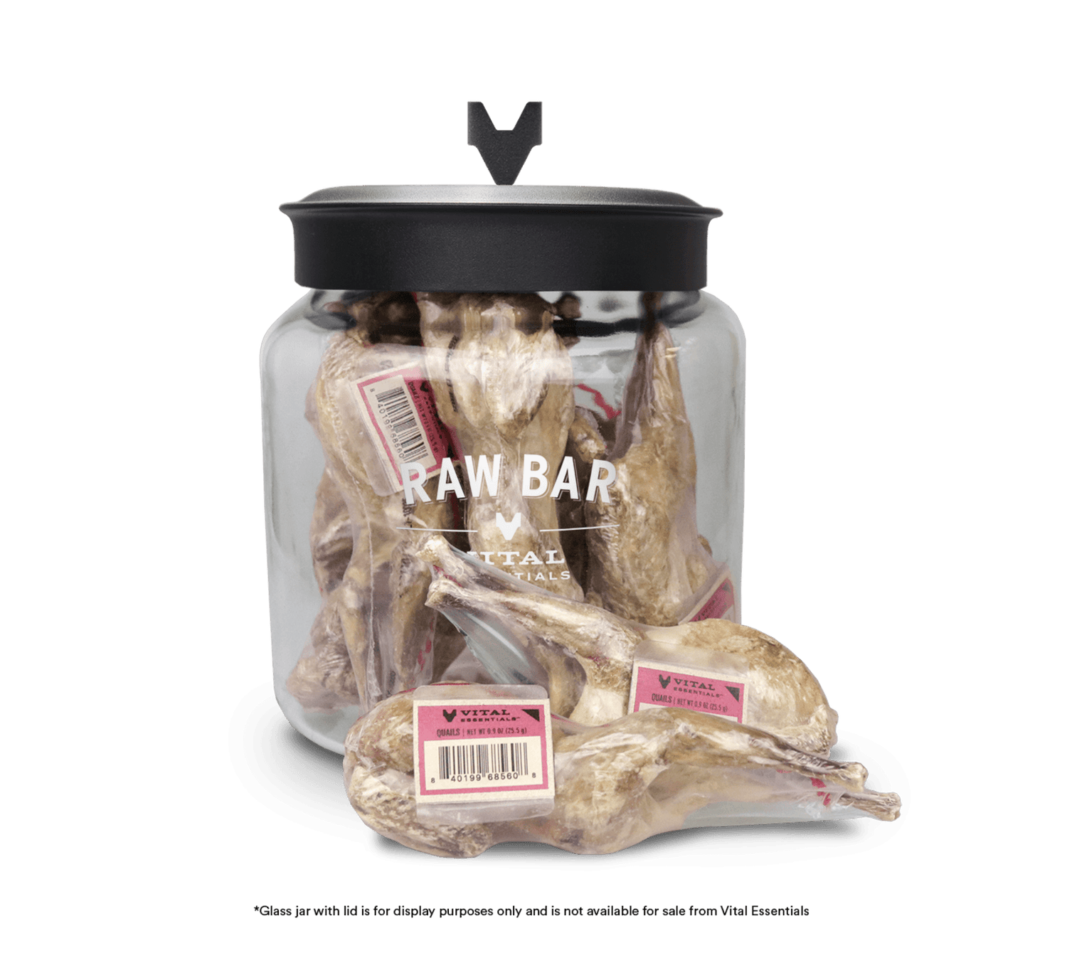 Vital Essentials Freeze Dried Raw Bar Whole Quail - 1ct