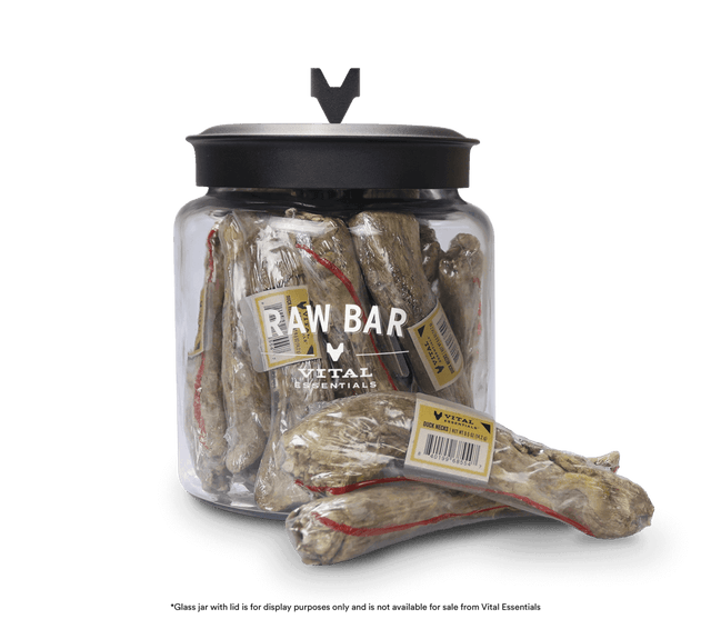 Vital Essentials Freeze Dried Raw Bar Duck Necks - 1ct. Single