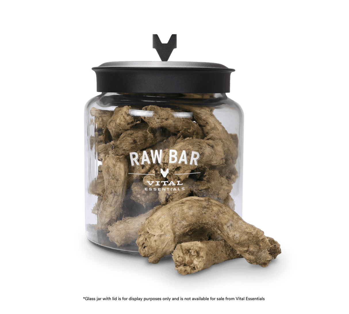 Vital Essentials Freeze Dried Raw Bar Chicken Necks - 1ct. Single