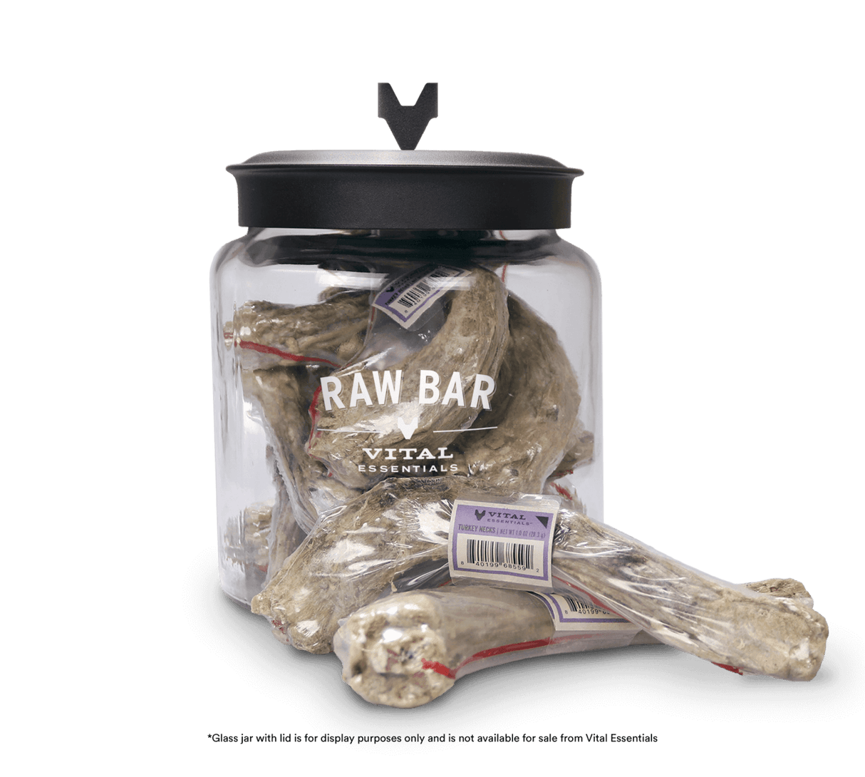 Vital Essentials Freeze Dried Raw Bar Turkey Necks - 1ct. Single