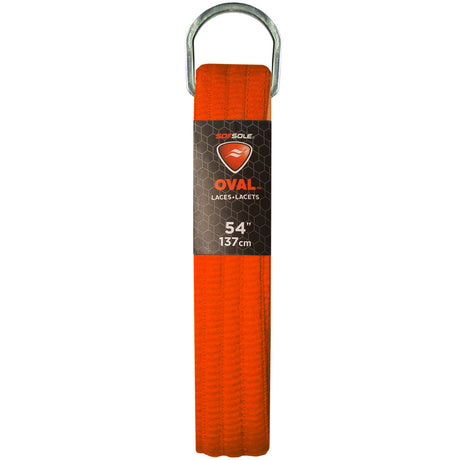 Sof Sole Athletic Oval Laces Varsity Orange