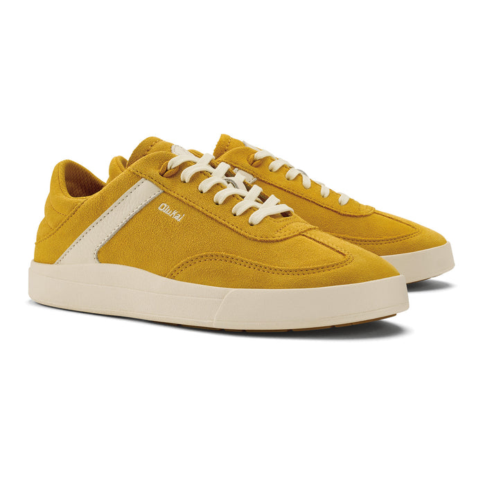 Olukai Women's Ha'upu Sneaker - Mustard/Off White Mustard/Off White