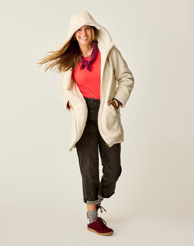 Carve Designs Sutton Boucle Jacket Birch