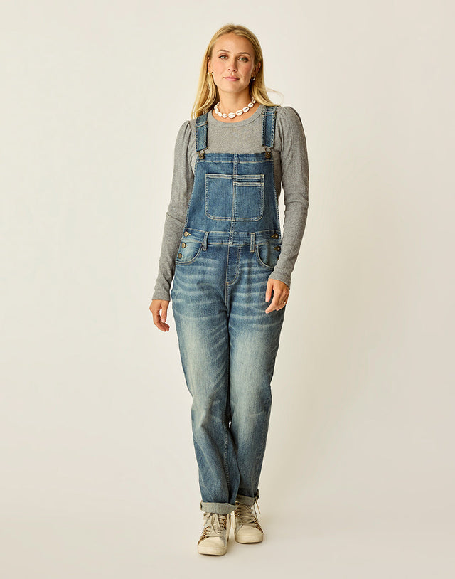 Carve Designs Jason Denim Overall - Favorite Fade Favorite Fade