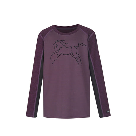 Kerrits Equestrian Apparel Kids First Pass Base Layer Top Magenta