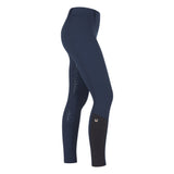 Kerrits Equestrian Apparel Thermo Tech Full Leg Tight - Solid Indigo / Black