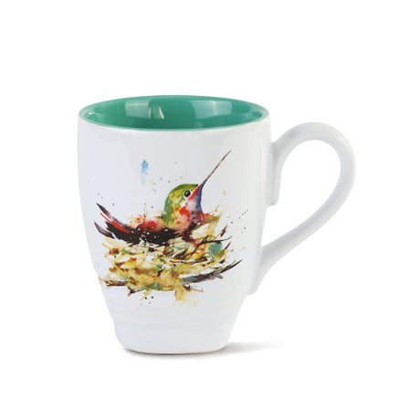 Dean Crouser Hummingbird in Nest Mug