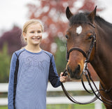 Kerrits Equestrian Apparel Kids First Pass Base Layer Top Oxford