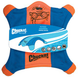 Chuckit! Flying Squirrel Dog Toy - Small / Medium / Large Orange / Blue