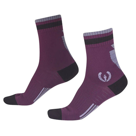 Kerrits Equestrian Apparel Kids Treat Yourself Paddock Socks Raisin