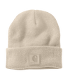 Carhartt Tonal Patch Beanie - Oat Milk Oat Milk