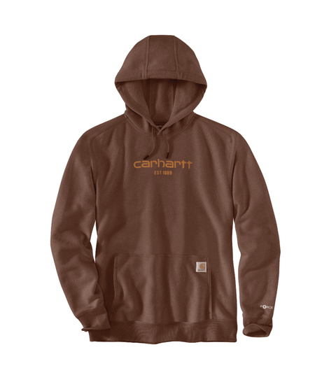 Carhartt Force Relaxed Fit Lightweight Logo Graphic Sweatshirt - Mocha Heather Mocha Heather /  / REG