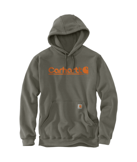 Carhartt Loose Fit Midweight Logo Graphic Sweatshirt - Dusty Olive Dusty Olive /  / TALL