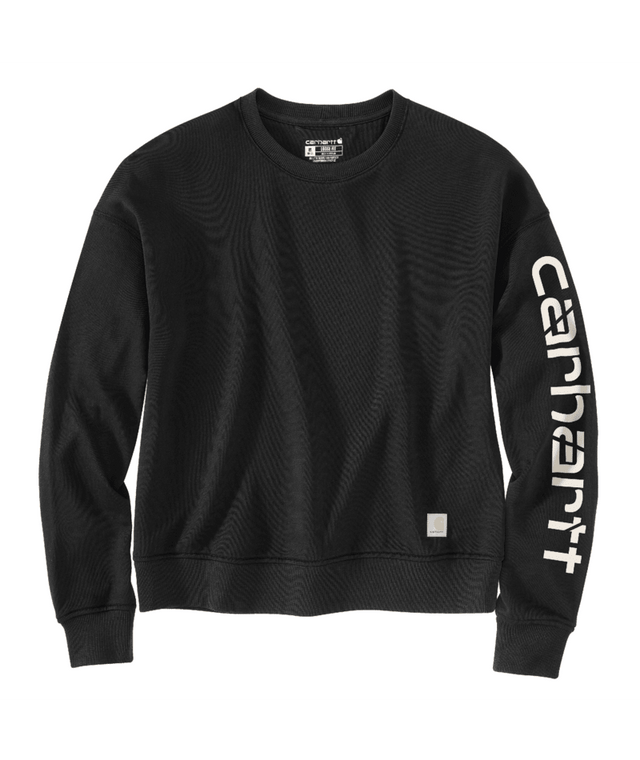 Carhartt TENCEL Fiber Series Loose Fit Sleeve Graphic Sweatshirt - Black Black /  / REG