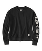 Carhartt TENCEL Fiber Series Loose Fit Sleeve Graphic Sweatshirt - Black Black /  / REG