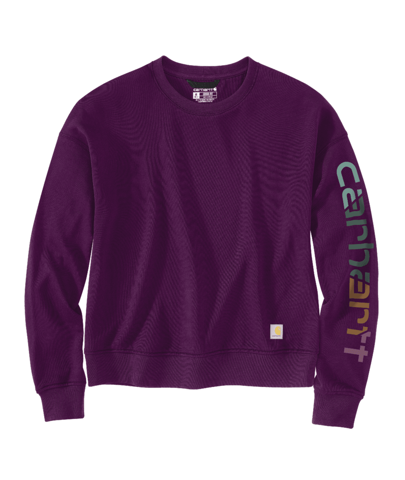 Carhartt TENCEL Fiber Series Loose Fit Sleeve Graphic Sweatshirt - Eggplant Eggplant /  / REG