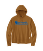 TENCEL Fiber Series Loose Fit Sleeve Graphic Hooded Sweatshirt - Carhartt Brown Carhartt Brown /  / REG