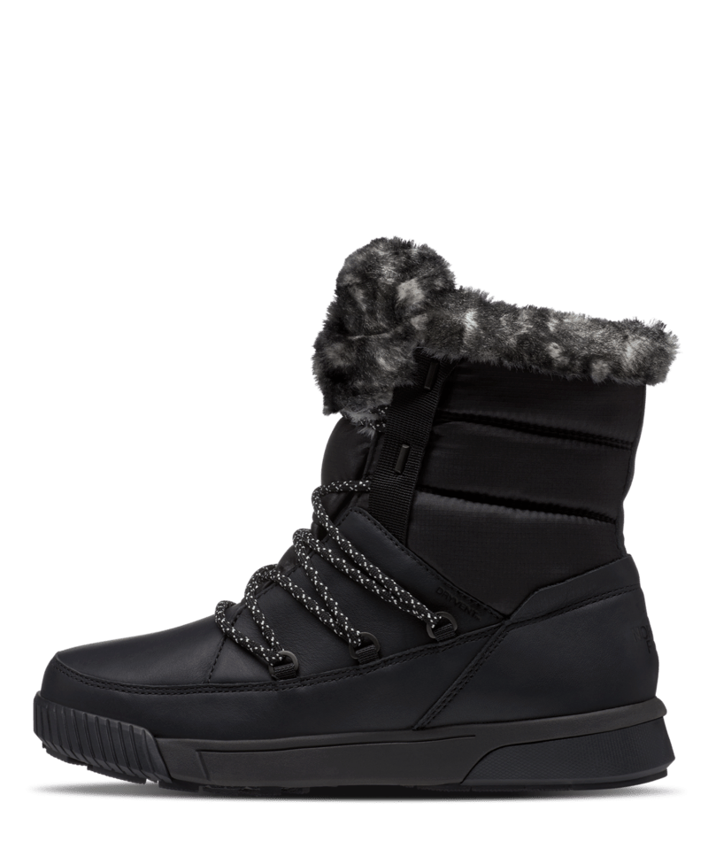 The North Face Women's Sierra Luxe Waterproof Boot TNF Black/Gardenia White