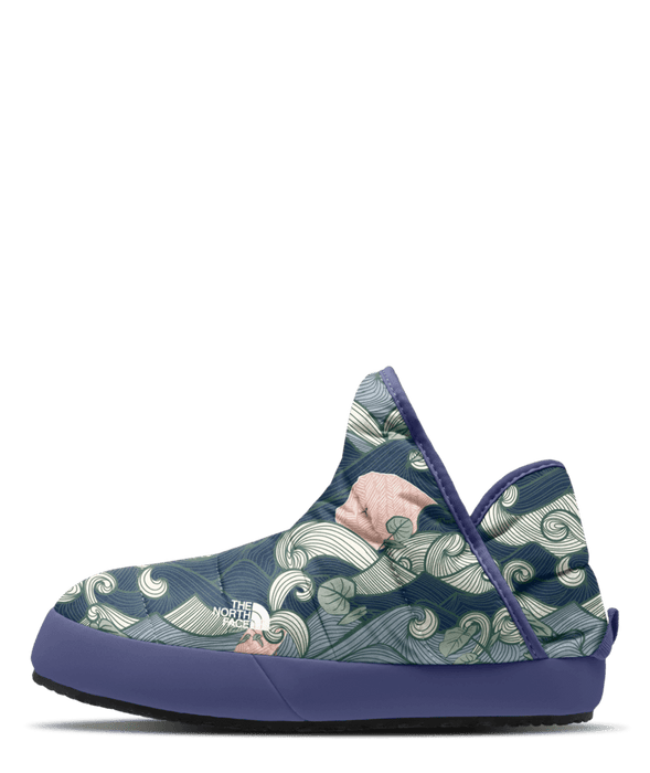 The North Face Kids' ThermoBall Traction Bootie - Cave Blue Highball Waves Print/Cave Blue Cave Blue Highball Waves Print/Cave Blue