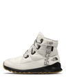 The North Face Women's ThermoBall Lace Up Luxe Waterproof Boot Gardenia White/TNF Black