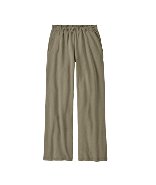 Patagonia W's Regenerative Organic Certified Cotton Essential Pants - River Rock Green River Rock Green