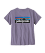 Patagonia W's P-6 Logo Responsibili-Tee - Concrete Purple Concrete Purple