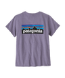 Patagonia W's P-6 Logo Responsibili-Tee - Concrete Purple Concrete Purple