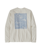 Patagonia Long Sleeve Strataspire Responsibili-Tee - Birch White Birch White