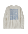 Patagonia Long Sleeve Strataspire Responsibili-Tee - Birch White Birch White