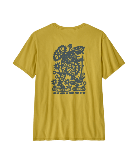 Patagonia Hike-A-Bike Organic T-Shirt - Bundle Green Bundle Green