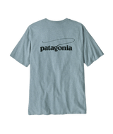 Patagonia M's Casting Logo Responsibili-Tee - Thermal Blue Thermal Blue