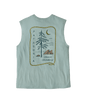 Patagonia W's Clean Climb Roots Boxy Organic Tank - Thermal Blue Thermal Blue