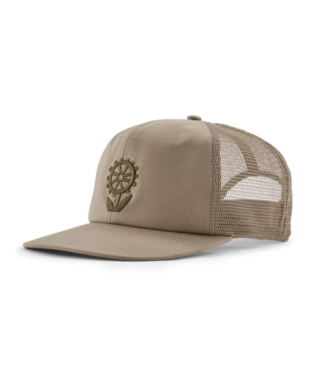 Patagonia Relaxed Trucker Hat - Hike-A-Bike / Seabird Grey Hike-A-Bike / Seabird Grey