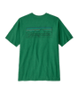 Patagonia M's P-6 Logo Responsibili-Tee - P-6 Outline / Heartleaf Green P-6 Outline / Heartleaf Green