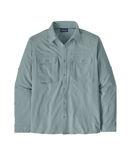 Patagonia M's Long Sleeve Self Guided Sun Shirt - Thermal Blue Thermal Blue