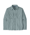 Patagonia M's Long Sleeve Self Guided Sun Shirt - Thermal Blue Thermal Blue