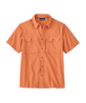 Patagonia M's Short Sleeve Self-Guided Sun Shirt - Rock Melon Rock Melon