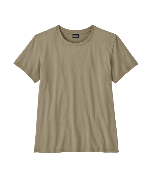 Patagonia W's Regenerative Organic Certified Cotton Tee - River Rock Green River Rock Green