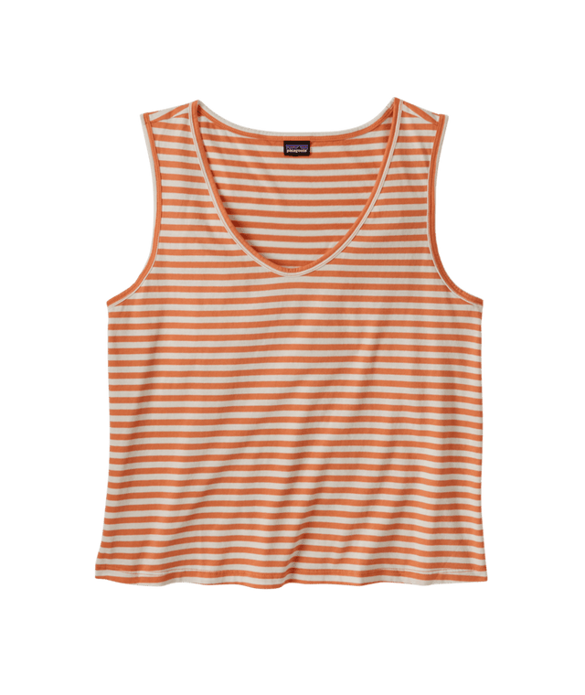 Patagonia W's Regenerative Organic Certified Cotton Tank - Field Day / Rock Melon Field Day / Rock Melon