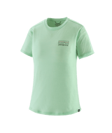 Patagonia W's Capilene Cool Merino Blend Graphic Shirt - Fitz Roy Strata / Rinsed Green Fitz Roy Strata / Rinsed Green