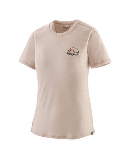 Patagonia W's Capilene Cool Merino Blend Graphic Shirt - Imagine Moon / Shroom Taupe Imagine Moon / Shroom Taupe