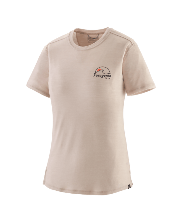 Patagonia W's Capilene Cool Merino Blend Graphic Shirt - Imagine Moon / Shroom Taupe Imagine Moon / Shroom Taupe