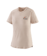 Patagonia W's Capilene Cool Merino Blend Graphic Shirt - Imagine Moon / Shroom Taupe Imagine Moon / Shroom Taupe