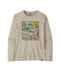 Patagonia M's Long Sleeve Capilene Cool Daily Graphic Shirt - Lands - Trailseekers / Pumice X-Dye Trailseekers / Pumice X-Dye
