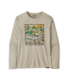 Patagonia M's Long Sleeve Capilene Cool Daily Graphic Shirt - Lands - Trailseekers / Pumice X-Dye Trailseekers / Pumice X-Dye