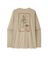 Patagonia W's Long Sleeve Capilene Cool Daily Graphic Shirt - Lands - Clean Climb Roots / Pumice X-Dye Clean Climb Roots / Pumice X-Dye