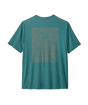 Patagonia M's Capilene Cool Daily Graphic Shirt - Strataspire / Wetland Blue X-Dye Strataspire / Wetland Blue X-Dye